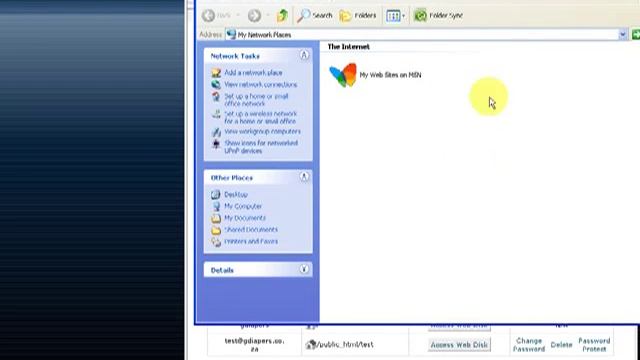 HOW TO CONFIGURE CPANEL WEBDISK ON WINDOWS XP - www.hostcow.co.za смотреть онлайн
