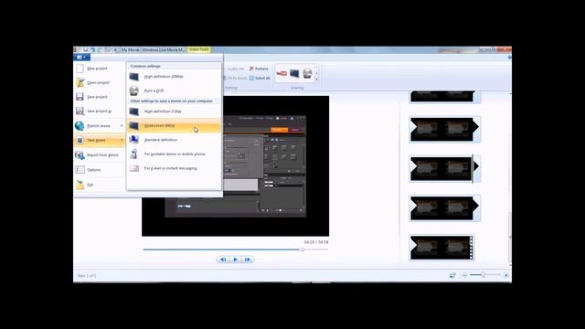 How to make Your videos HD Using windows 7 movie maker (HD) смотреть онлайн