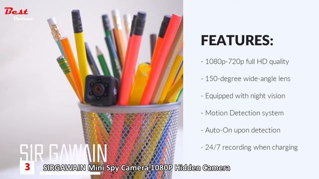 Best Spy Video Camera with Night Vision смотреть онлайн