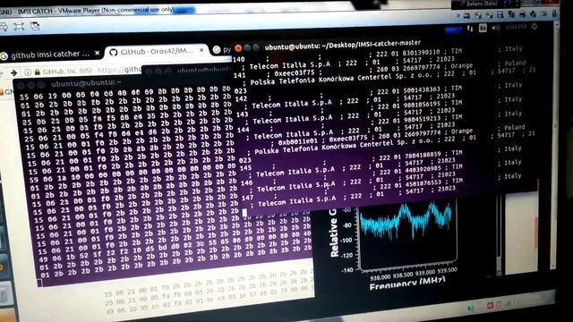 IMSI-catcher AND SNIFFING GSM TRAFFIC ON WINDOWS WORKSTATION AND VMWARE WITH HACKRF AND RTL_SDR смотреть онлайн