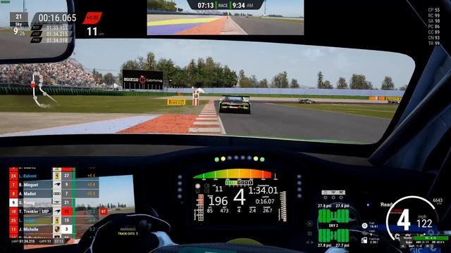 Assetto Corsa Competizione:4k@60/ LFM Multiplayer Sprint@ Misano/ Bentley GT3 / W SETUP & LINK смотреть онлайн