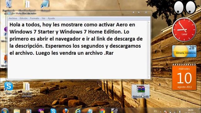 Como personalizar Windows 7 Starter смотреть онлайн