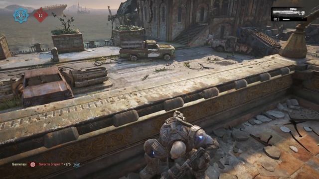 Gears of War 4 - 120 fps aim accuracy experience gamepad. смотреть онлайн