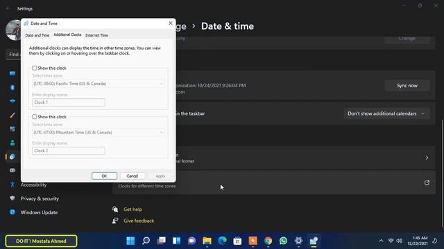 How to Show Multiple Clocks in Windows 11 смотреть онлайн