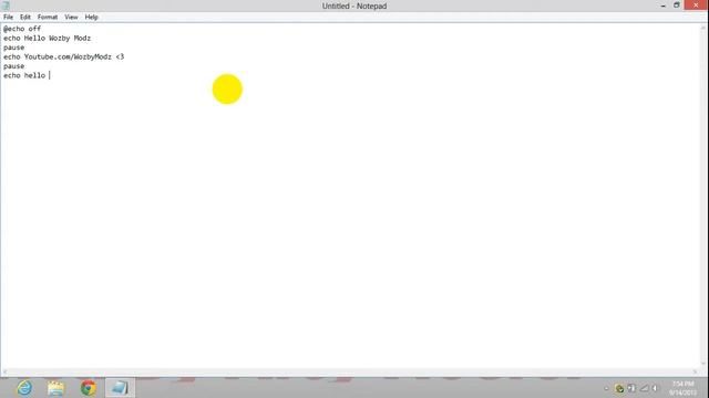 How To Create A Simple Notepad Program On Windows Xp And Above смотреть онлайн