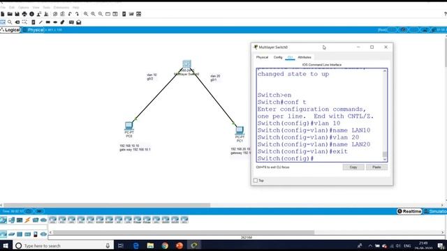 CCNA Full course Free Course in Telugu | VLAN Routing using Layer 3 switch|Shivachandrarjuna |Part смотреть онлайн