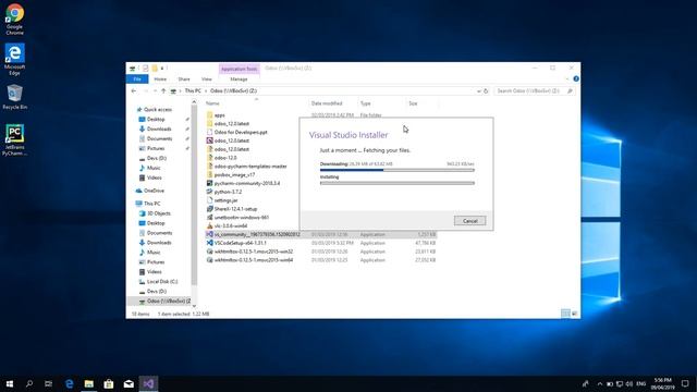 Odoo 12.0 for developers (Windows 10) - 7. Odoo requirements for windows C++ install VS Studio смотреть онлайн