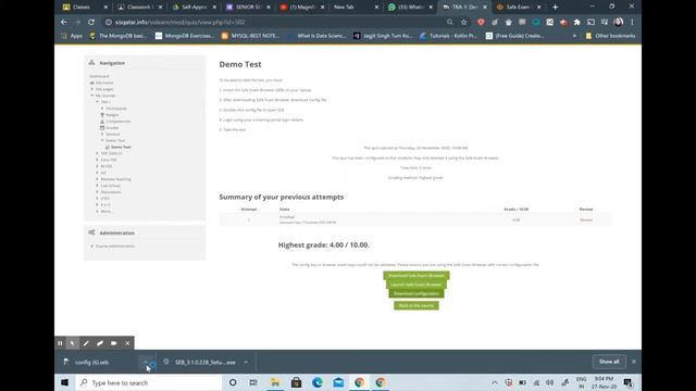 Safe Exam Browser смотреть онлайн