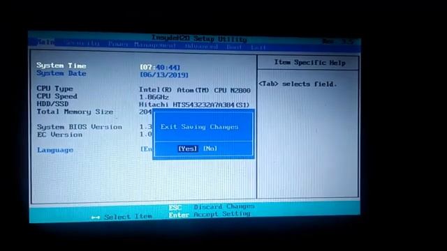 CARA KELUAR DARI SETUP UTILITY ATAU HALAMAN BIOS (LAPTOP TOSHIBA) смотреть онлайн