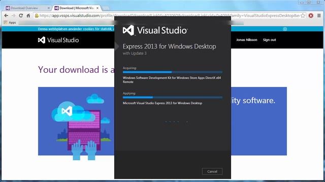 Visual Studio Express 2013 for Windows Desktop installation смотреть онлайн