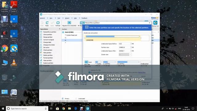 How to increase partition size of drive || EaseUS Partition Master смотреть онлайн