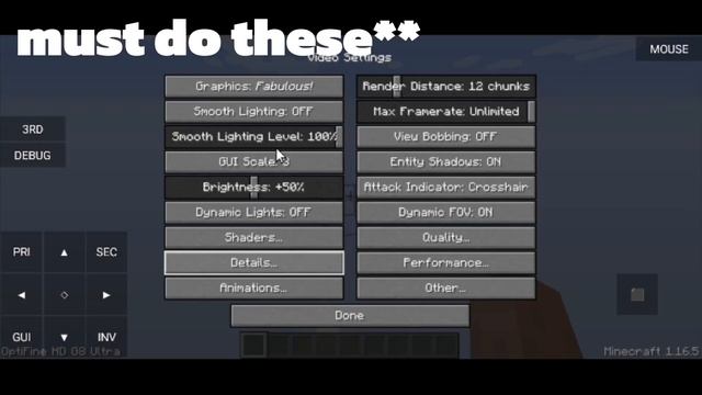 Turn ON This SECRET Setting to Boost FPS in Minecraft Hindi.. смотреть онлайн