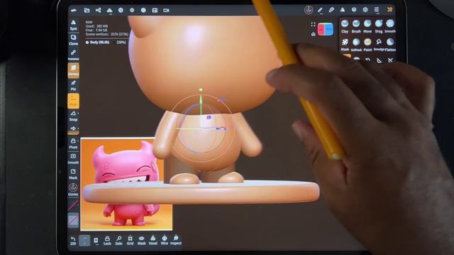 3D Character Design Workshop with Nomad Sculpt - Dave Reed_6 смотреть онлайн