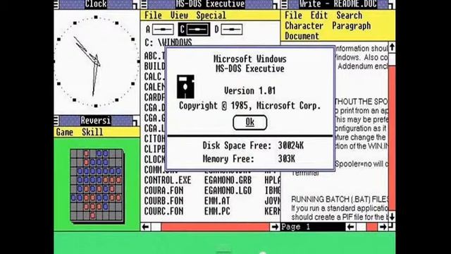 Windows 9 Saga - Windows 1.0 Parody смотреть онлайн