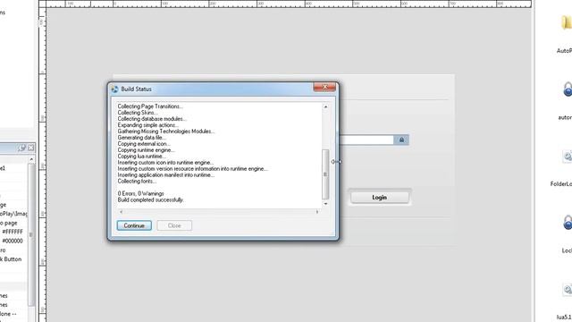 AutoPlay Media Studio Folder Lock Example