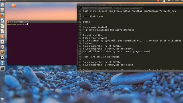 Wifi Problem Solved Ubuntu Realtek 2016 (Linux) смотреть онлайн