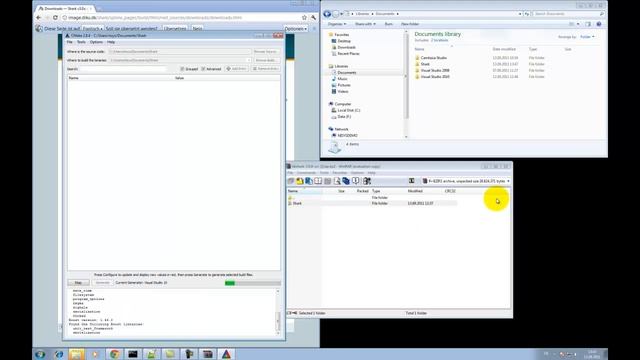 Compiling Shark from Source - CMake & Visual Studio 2010 смотреть онлайн