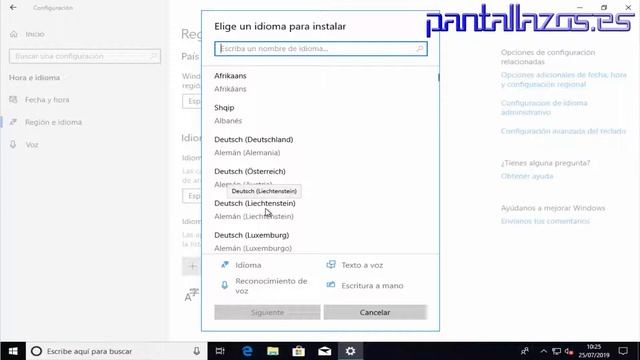 Windows 10: Cambiar Idioma del entorno. смотреть онлайн