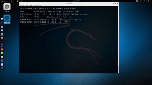 WiFi Hacking guide Del 7 -deauth attack, Kicka ut nån från ett nätverk смотреть онлайн