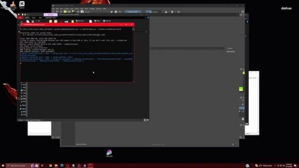 Krita AI plugin example of connecting to an external server