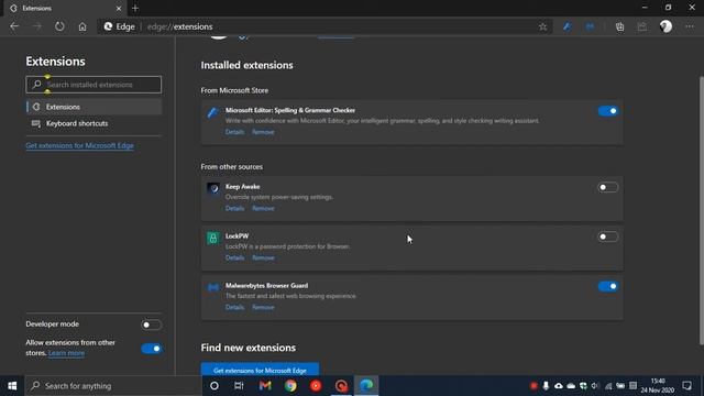 How To Install Extensions From The Chrome Web Store In Microsoft Edge смотреть онлайн