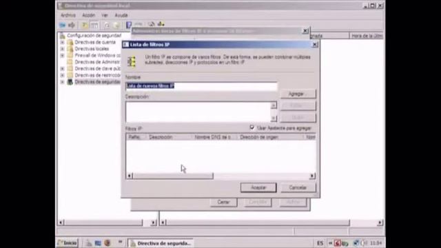 configuracion de ipsec en windows server 2008 смотреть онлайн