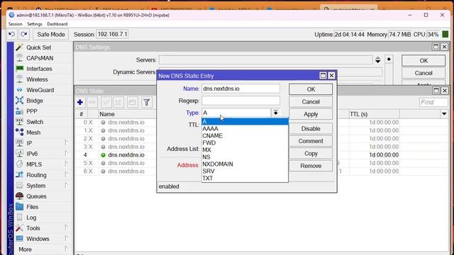 Cara mengatasi Error Nextdns: DoH server connection error di Mikrotik смотреть онлайн