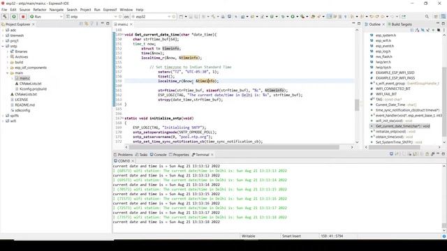 #9 Espressif IDE || ESP32 Time Synchronization with NTP Server||ESP-IDF|| ESP32 смотреть онлайн