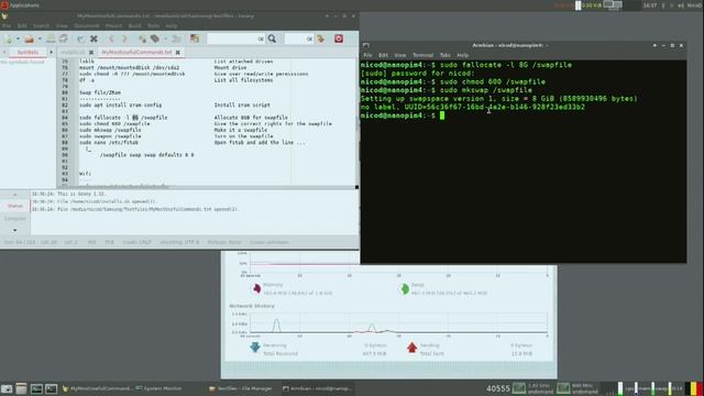 Linux Commands part 3 : How to use ZRam and create a Swap file смотреть онлайн