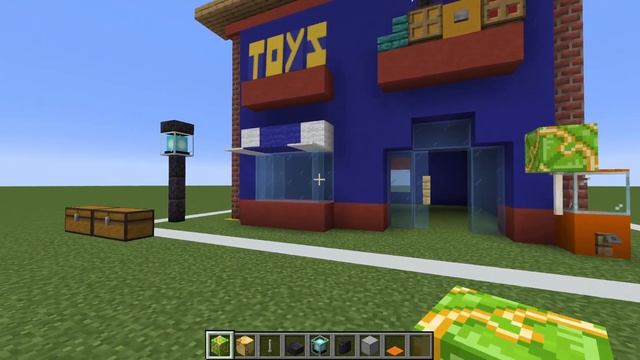 Minecraft Tutorial: How To Make A Toy Store "2022 City Tutorial" смотреть онлайн
