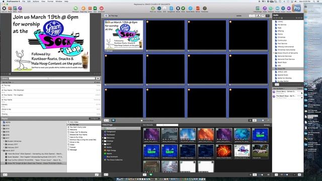 ProPresenter 6 - Toggle between stage display and front of house screens смотреть онлайн