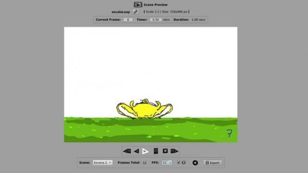 TupiTube Desk: Animating Slow and Fast Motion