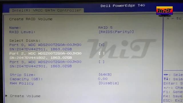 T40 RAID 5 CONFIGURATION IN HINDI Press F12 смотреть онлайн
