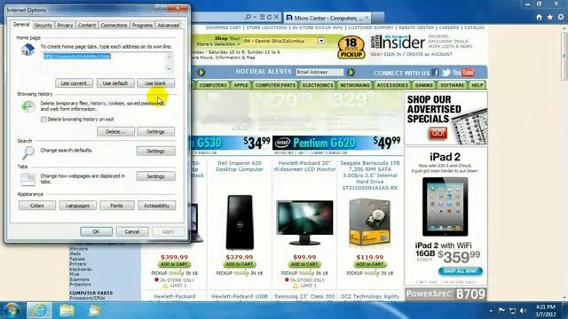 Tech Support: How to change the homepage in Internet Explorer 9 and set up multiple homepages смотреть онлайн