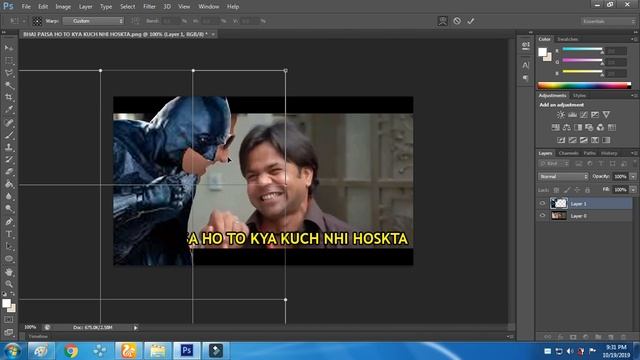 Photoshop make yourself batman смотреть онлайн