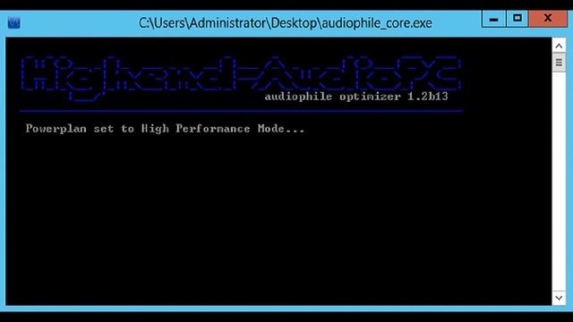 Audiophile Optimizer смотреть онлайн