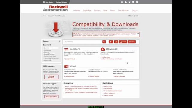 Product Compatibility and Download Center (PCDC) Overview смотреть онлайн