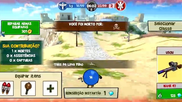 Gameplay Blitz Brigade PT-BR (WINDOWS 10) смотреть онлайн