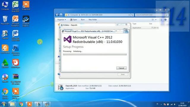 Instal Dapodik 2020 Windows 7 смотреть онлайн