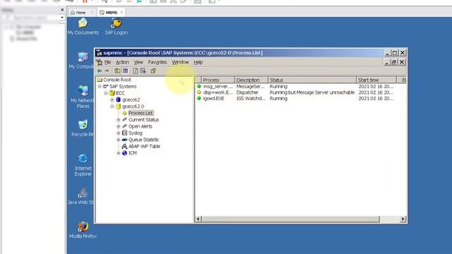 Video 12 - How to START SAP using SAP MMC in windows OS смотреть онлайн