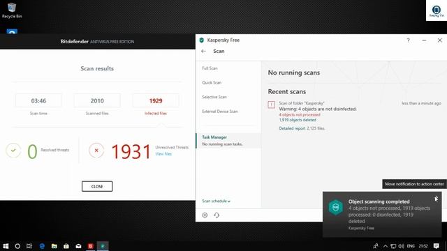 Bitdefender Vs Kaspersky Free Antivirus 2018!!! In Hindi!!! смотреть онлайн