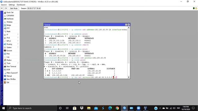 PJK-KONFIGURASI DASAR MIKROTIK & WINDOWS XP ( Client ) VIA VIRTUAL BOX SECARA MANUAL & PRAKTIS смотреть онлайн