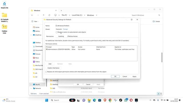 Fix Prefetch and Temp Folder Not Opening in Windows 11/10 смотреть онлайн