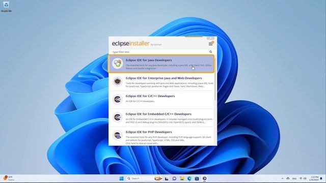 Installing Eclipse on Windows 11 (January 2024) смотреть онлайн