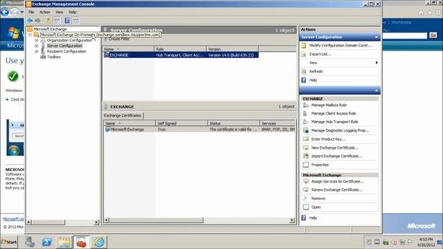 Microsoft Exchange Server 2010 Installation and Configuration смотреть онлайн