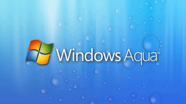 Windows Aqua Logo Animation смотреть онлайн