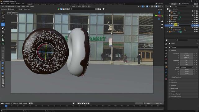 How To Create Your First VFX in Blender | Blender Motion Tracking VFX смотреть онлайн