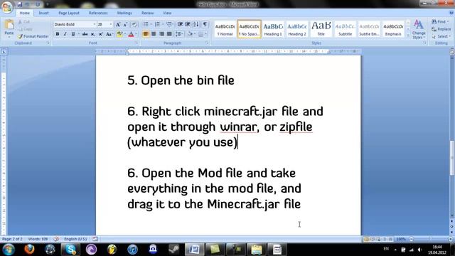 How to install Minecraft mods (For Windows 7) смотреть онлайн