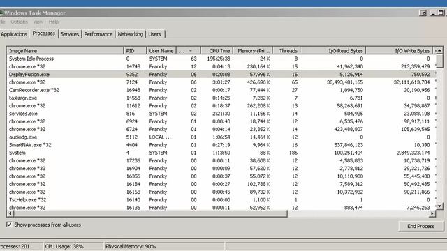 DisplayFusion 5.0.1 takes almost half a core of my CPU (i7, 3rd gen). Is that intended? смотреть онлайн