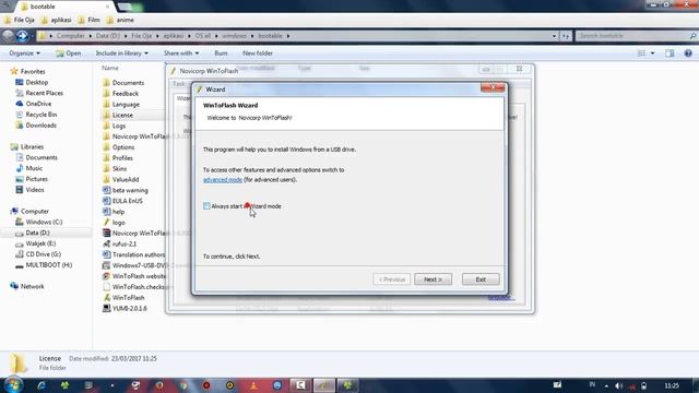 Cara Membuat Bootable Flashdisk Windows 7,8,10 dengan Wintoflash Terbaru смотреть онлайн